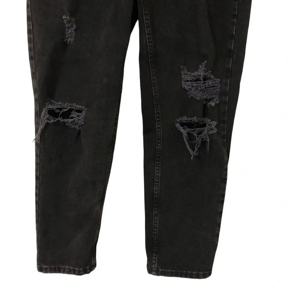 3/$25 ❥ Guess Straight Leg Size 28 Distressed Black Jeans  Women's Edgy Feminine - Picture 5 of 11